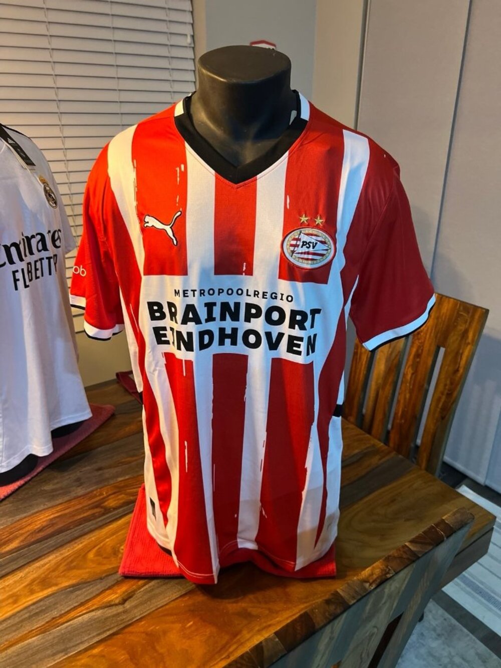 Source Unknown Puma PSV Eindhoven 2024/25 Home Jersey.